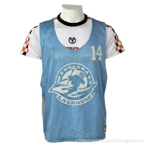Customized team lacrosse shirt, Sublimation printed with team logo